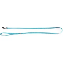 Laisse réfléchissante pour chat Flash bleu turquoise - 100 cm