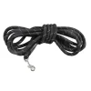Laisse ronde coloris noir Bobby - 3 m