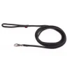 Laisse ronde pour chien coloris noir 1,3 cm x 2 m