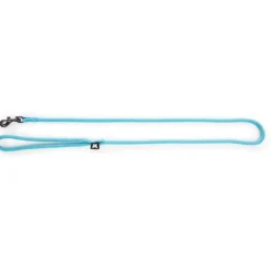 Laisse ronde turquoise 1,3x100 cm