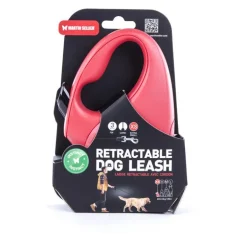 Laisse rétractable rouge Instinct Cordon - taille XS