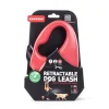 Laisse rétractable rouge Instinct Sangle - taille M