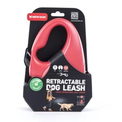 Laisse rétractable rouge Instinct Cordon - taille M