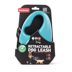 Laisse rétractable turquoise Instinct Sangle - taille M