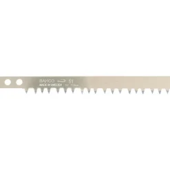 Lame de scie à bûches en acier trempé denture isocèle gris - 53 cm