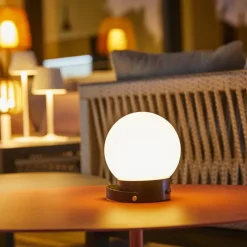 Lampe baladeuse solaire Globy Batimex - Ø 14 x 22 cm