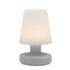 Lampe de table LED Batimex H 21 cm blanc chaud à chargement micro USB