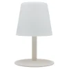 Lampe extérieure Standy IP44 coloris beige en métal - Ø 16 x 25 cm