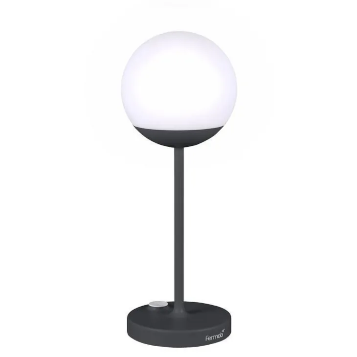 Lampe Fermob Moon coloris carbone - 41 cm