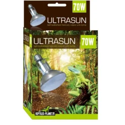 Lampe pour lézard, tortue tropical ou désertique Reptile Planet Ultrasun 70W