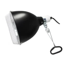 Lampe pour vivarium Reptile Planet Black Clamp 22 - Ø 22 x H 24,5 cm