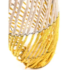 Lanterne dread bicolore petit modèle Ø 21 x H 42/54 cm