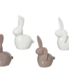 Lapin en porcelaine - 5 x 8,2 x 11,8 cm