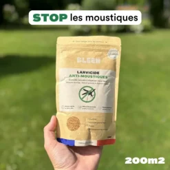 Larvicides anti-moustiques efficace en 48h Bleen - 200m²