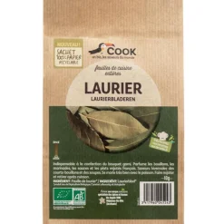 Laurier en feuilles bio en sachet kraft Cook - 10 g