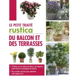 Le petit traité du balcon et des terrasses aux éditions Rustica
