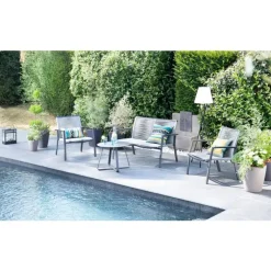 Le pot citoyen botanic® coloris gris anthracite format 15 L - Ø 30,4 x H 32,8 cm