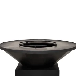 Le Rebord OYAT argent en acier - Ø 47 cm