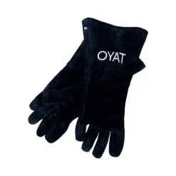 Les Gants en cuir haute température noir OYAT - taille 10