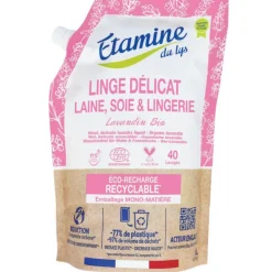 Lessive liquide linge délicat au lavandin bio Etamine du Lys - 1 L