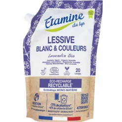 Lessive liquide tous textiles au lavandin bio Etamine du Lys - 1 L
