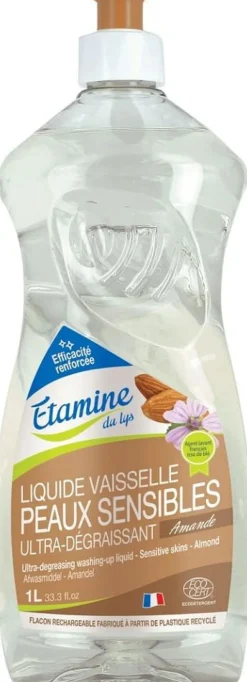 Liquide vaisselle peaux sensibles amande Etamine du Lys - 1 L