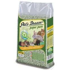 Litière en papier recyclé non-agglomérante pour chat et rongeur Paper Pure - 10 L