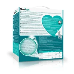 Litière pour chat Sanicat Active White – 10 L
