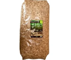 Litière pour terrarium coloris beige éclats de hêtre Reptawood - 55 L