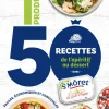 Livre 1 produit 50 recettes de l'apéritif au dessert avec St Môret®