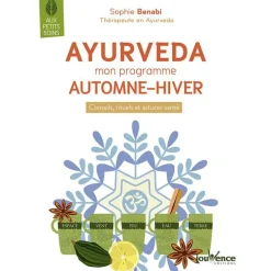 Livre "Ayurveda programme automne hiver" aux Éditions Jouvence