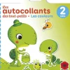 Livre d’autocollants "Le jardin" aux Éditions Lito collection Les autocollants des tout petits 2 ans