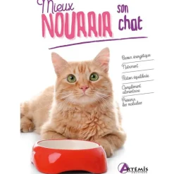 Livre "Mieux nourrir son chat" aux Éditions Artémis