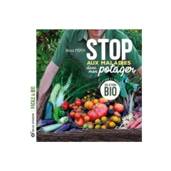 Livre "Stop aux maladies dans mon potager" aux Éditions Terre Vivante