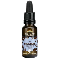 Élixir n°26 Biofloral d’hélianthème en flacon de 20 ml