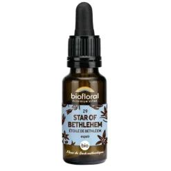 Élixir n°29 Biofloral d’étoile de Bethléem en flacon de 20 ml