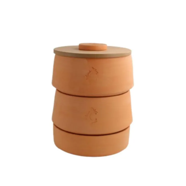 Lombricomposteur à 2 étages Terracotta Ceercle - 8 kg