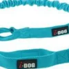 Longe de traction pour chien petit coloris bleu I-Dog Canicross Opale ALM - 190 cm