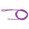 Longe ronde pour chien coloris mauve 1,3 cm x 3 m