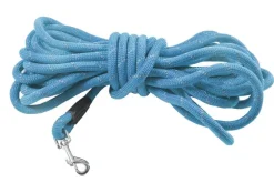 Longe ronde pour chien coloris bleu Bobby Walk – 10 mètres