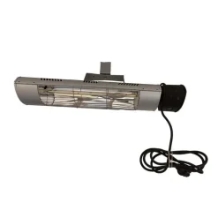 Lot de 4 barrettes chauffantes coloris gris Couleurs du monde - 2 kw