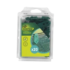 Lot de 20 clips Fixatex vert, 34 x 20 cm