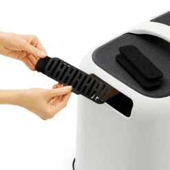 Lot de 3 filtres pour maison de toilette pour chat Biala