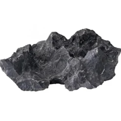 Lot de 6 roches aquascape, noires - SUPERFISH modèle Black Rock