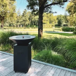 L'Étouffoir noir en acier OYAT - Ø 47 cm