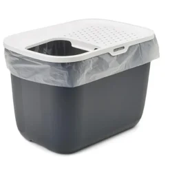 Maison de toilette gris Savic Hop In - 58,5 x 39 x 39,5 cm
