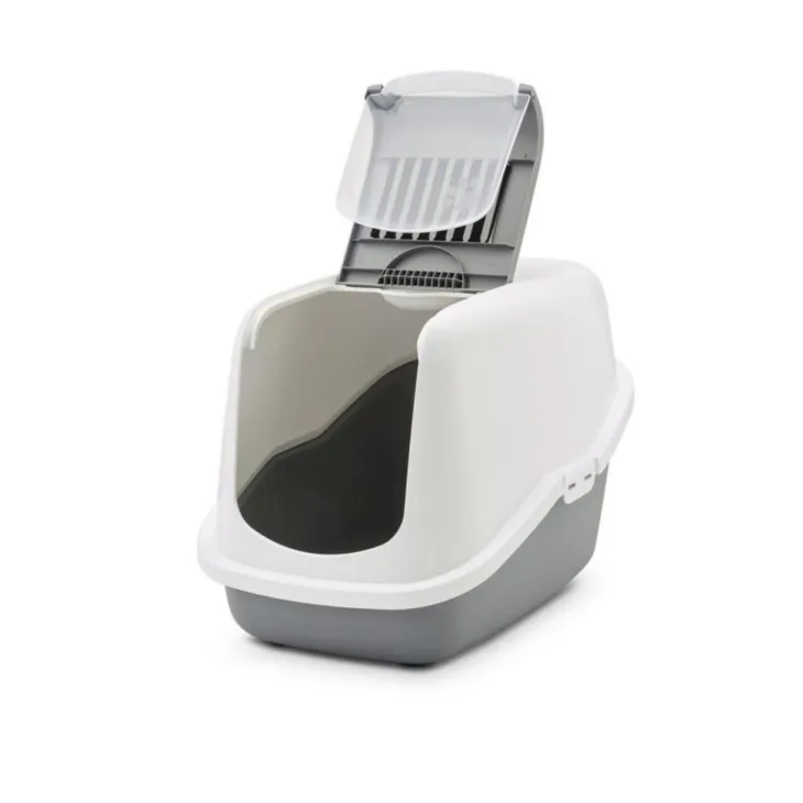 Maison de Toilette Nestor Savic Blanc/Gris 56x39x38,5 cm