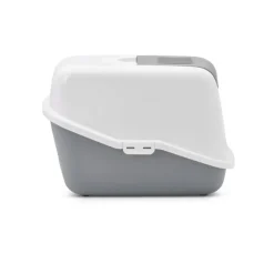 Maison de Toilette Nestor Savic Blanc/Gris 56x39x38,5 cm