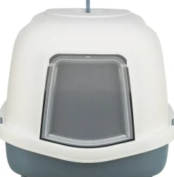 Maison de toilette pour chat coloris bleu Trixie Primo - Taille XXL 56 x 47 x 71 cm