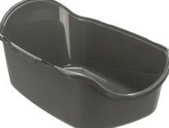 Maison de toilette pour chat coloris gris et vert avec couvercle recyclé Trixie Vico - 40 x 40 x 56 cm